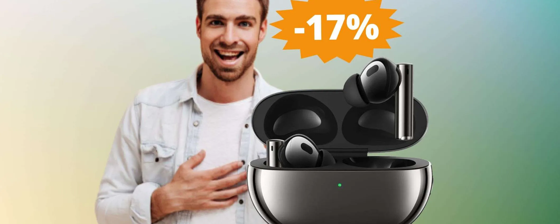 Auricolari realme Buds Air 5 Pro: SUPER sconto del 17%