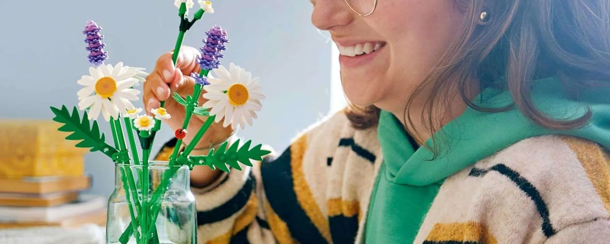 LEGO Margherite in offerta a 12,49€: il bouquet eterno per San Valentino
