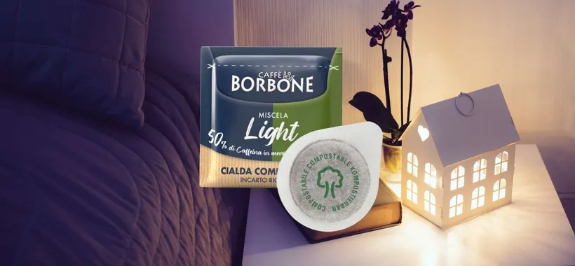 Cialde Caffè Borbone MENO CAFFEINA al 22% di SCONTO