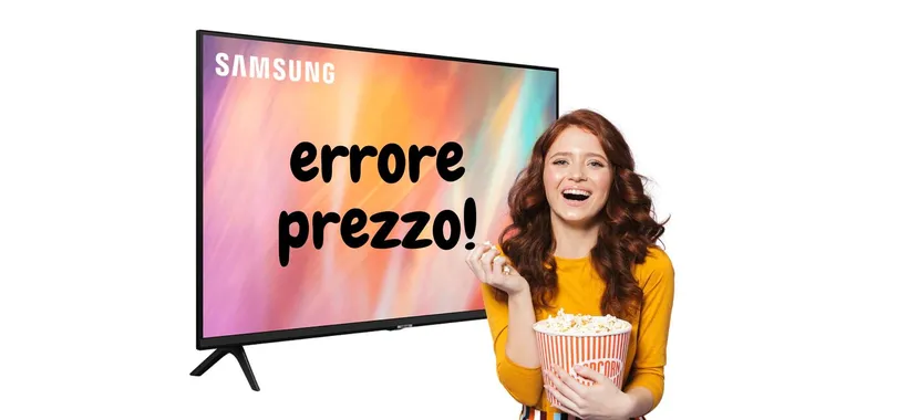 Samsung TV Series 7 Crystal 65": ERRORE di PREZZO su Unieuro