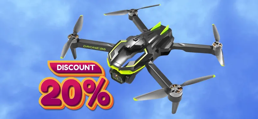 Drone con telecamera HD, 2 batterie e controller: il regalo perfetto (-20%)