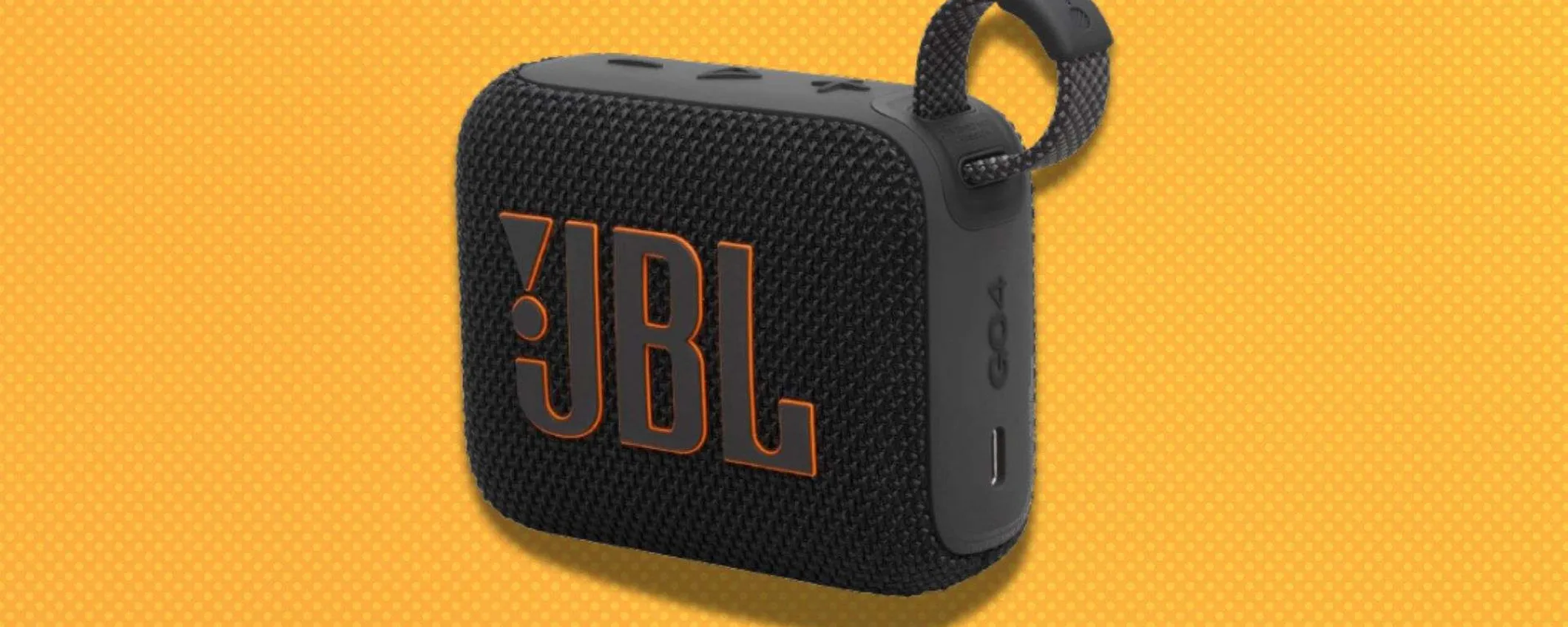 JBL GO 4 in offerta a soli 36,99€: la festa ti segue anche in piscina