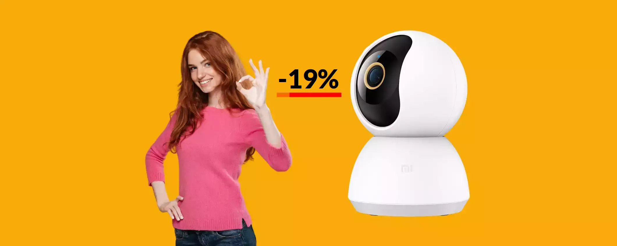Xiaomi SVENDE la sua videocamera di sorveglianza 2K a soli 44€