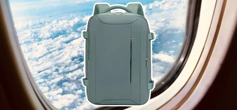 Preparati a partire con lo zaino per Ryanair 40x20x25 in SUPER SCONTO Amazon
