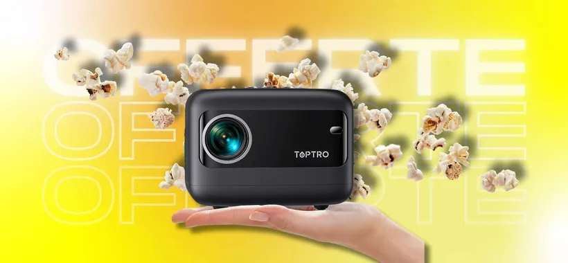 Proiettore WiFi Bluetooth DA TASCA: di qualità e anche comodo (-14%)