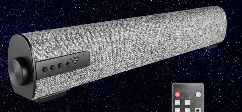 Soundbar di design in gran sconto su Amazon (26€)