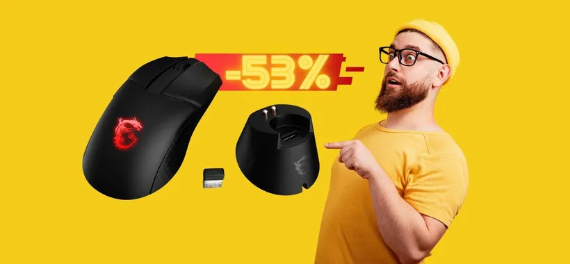 MSI: il mouse gaming wireless definitivo a MENO della METÀ