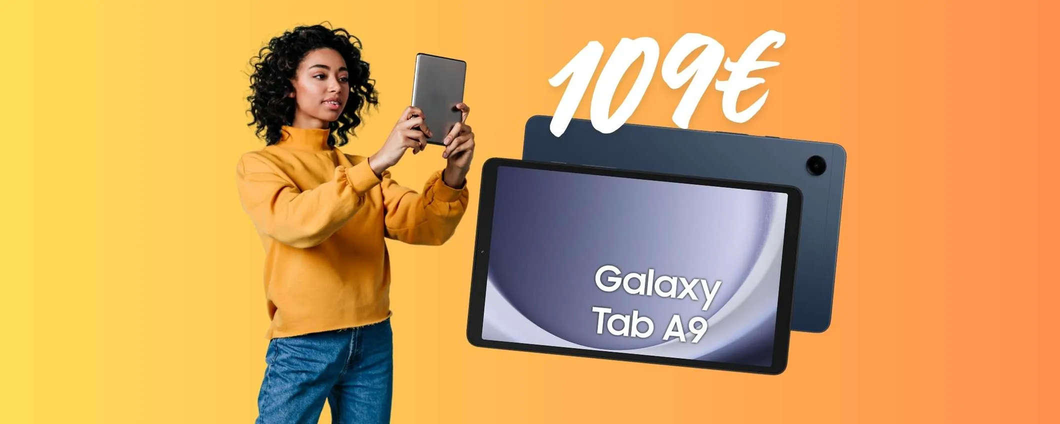 Tablet da 8 pollici senza spendere un patrimonio? Samsung Galaxy Tab A9 a 109€