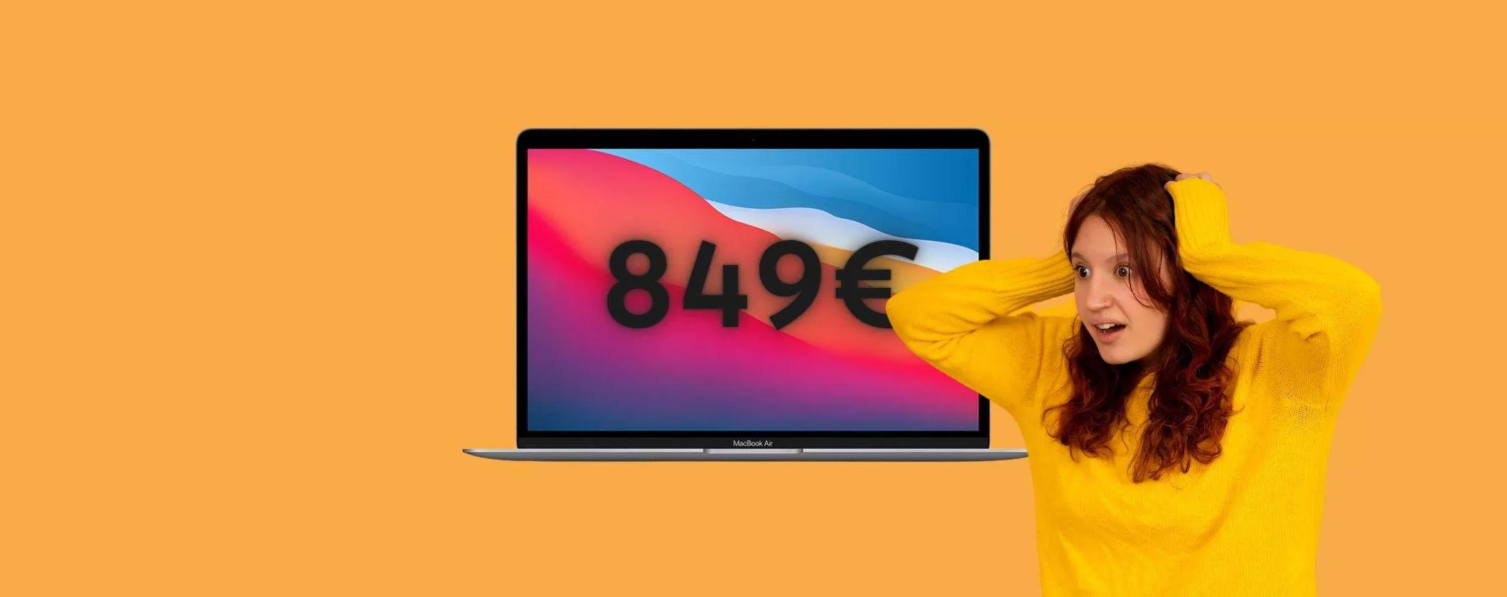 MacBook Air M1 a soli 849€: colpo di coda del Black Friday