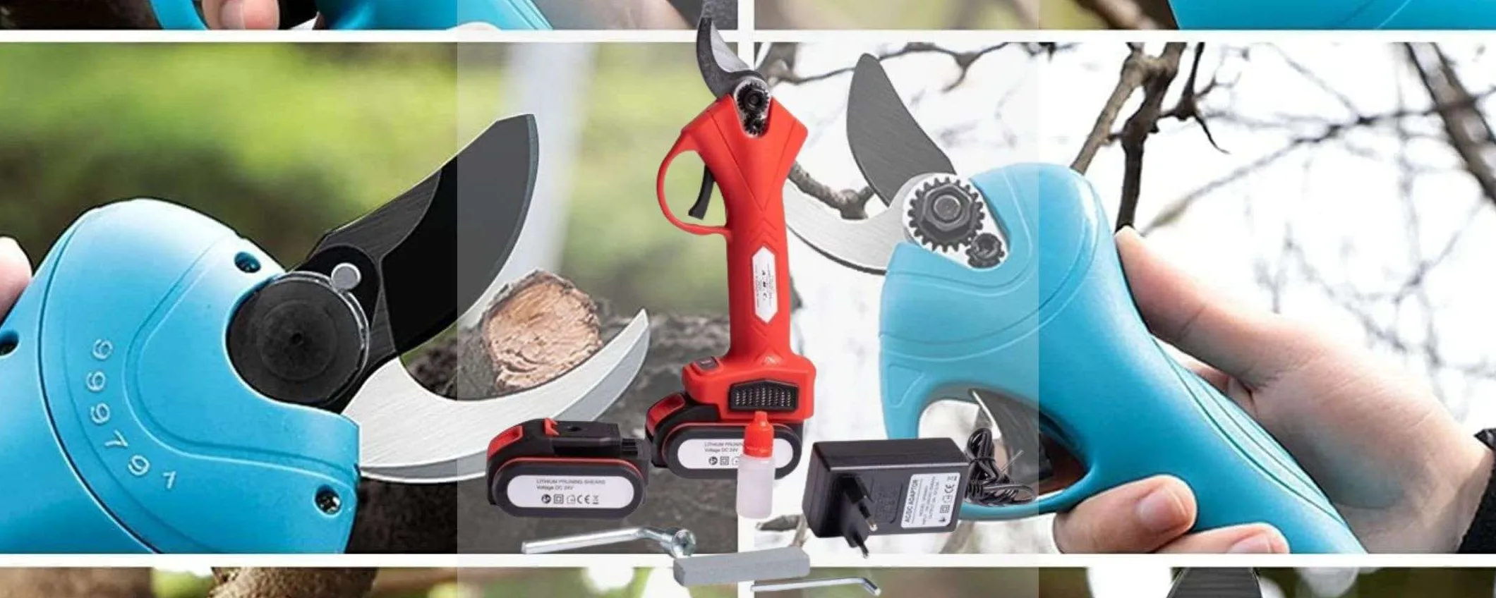 Forbice da potatura con 2 batterie a 44€: Amazon SOTTERRA la concorrenza