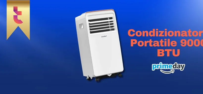 Fresco a prezzo sgretolato con il Condizionatore Portatile 9000 BTU