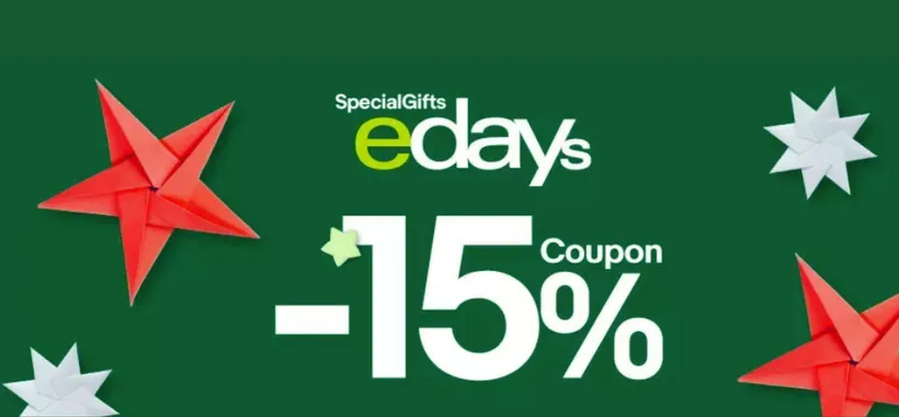 eBay: usa anche tu il coupon bomba che dà diritto al 15% di sconto