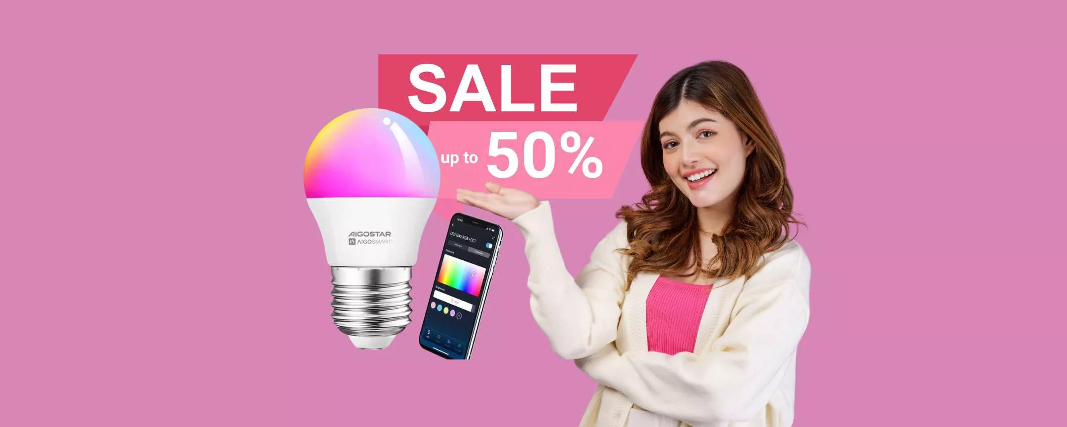 Cinque lampadine smart compatibili con Alexa col 50% di sconto (17€) ora su
