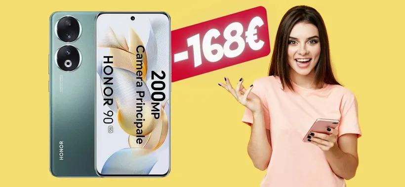 HONOR 90 5G da 512GB su eBay a un prezzo che SPACCA (-168€)