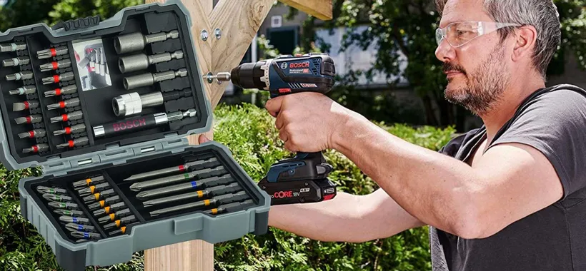 Mega kit Bosch 43 in 1 robustissimo con custodia a 20€: OFFERTACCIA