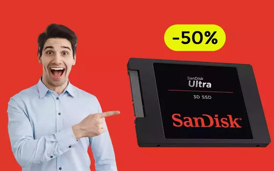 SSD SanDisk 4TB oggi a METÀ PREZZO: assurdo sconto su Amazon