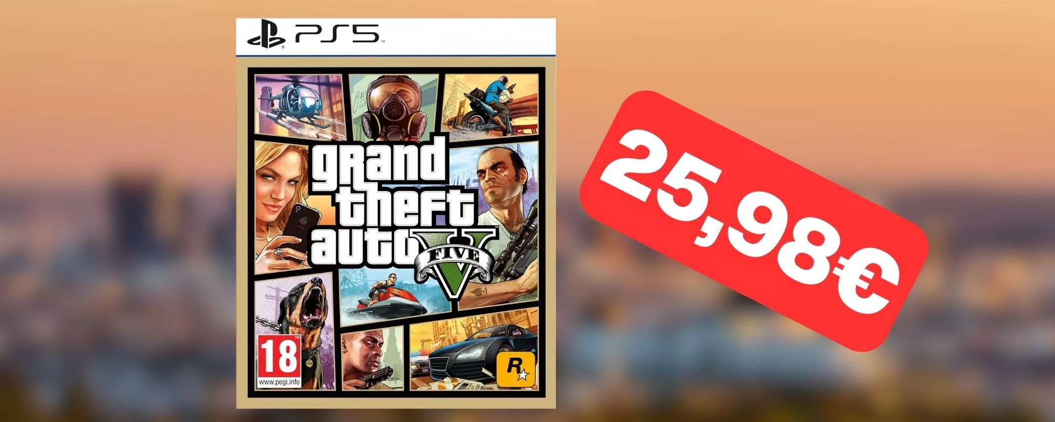GTA 5 per PS5 in OFFERTA: il prezzo è un vero affare