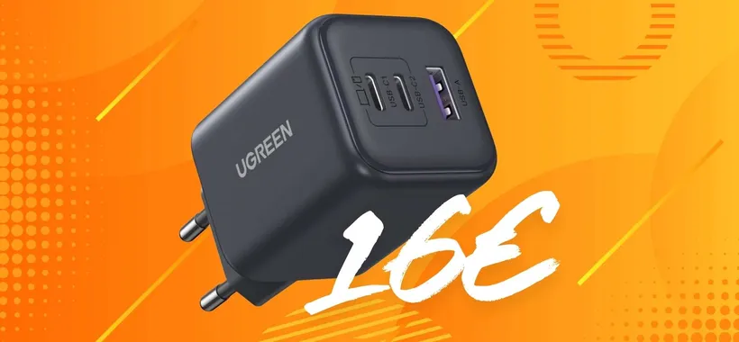 Caricatore USB con 3 porte e 45W di potenza, super versatile, a soli 16€