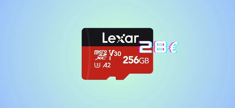 MicroSD Lexar 256GB, MIRACOLO Festa Primavera Amazon: tua a soli 28€