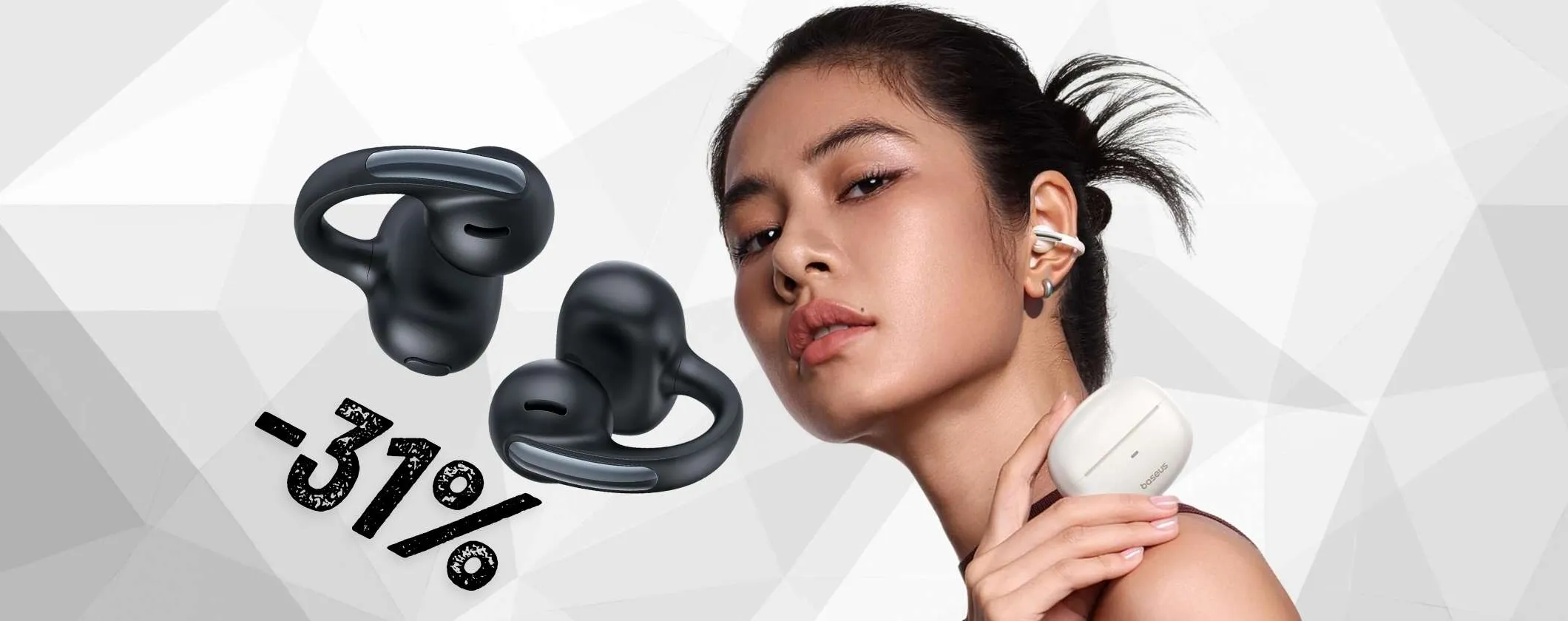 Auricolari wireless a clip Baseus MC1: i migliori per comfort, suono e prezzo (-31%)