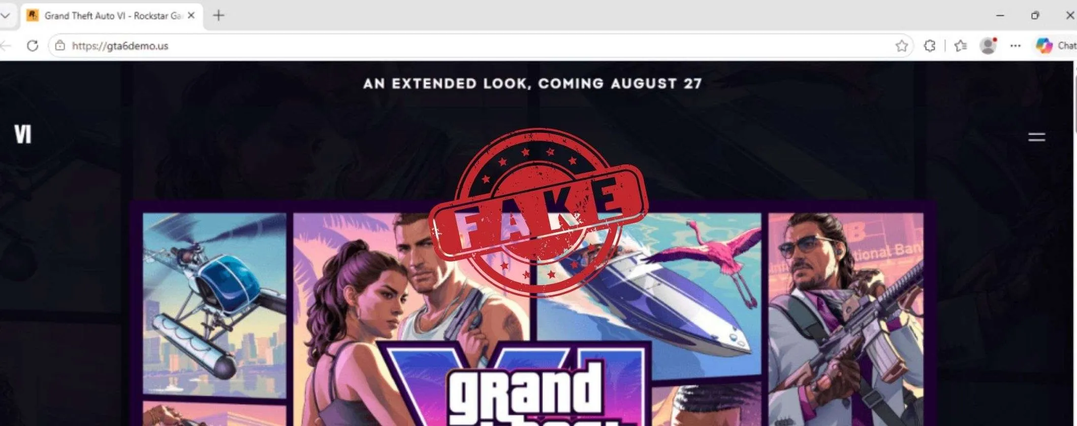 Falsi siti GTA 6 spingono gli utenti installare malware che rubano le password