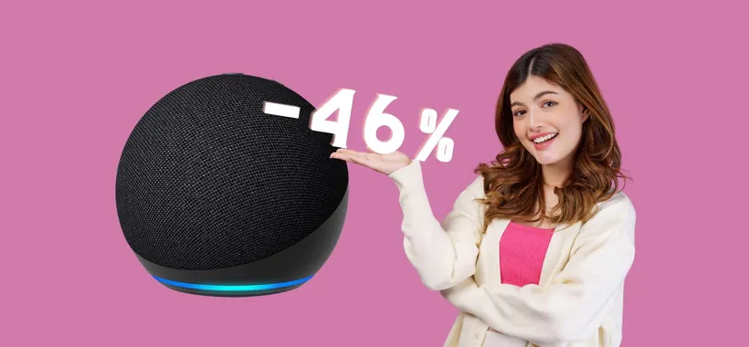 Echo Dot (5ª generazione) in SUPER SCONTO del 46%, ora a 34,99€