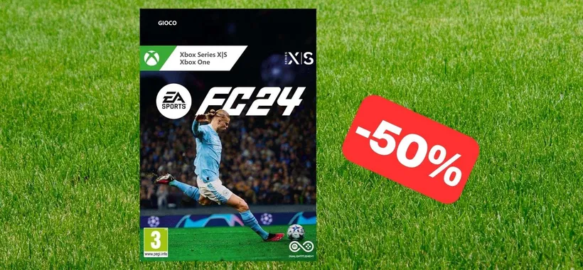 EA Sports FC 24 per Xbox in offerta al MINIMO STORICO: lo paghi al 50%