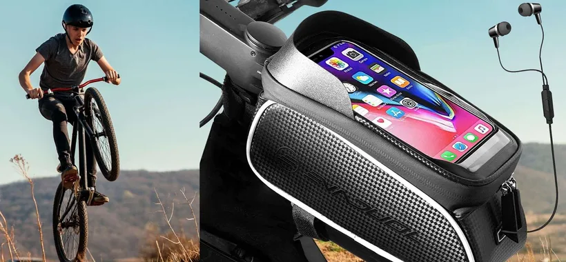 Bicicletta al top: 6€ per la borsa portaoggetti DEFINITIVA su Amazon