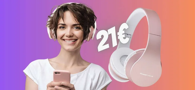 Solo 21€ per queste spettacolari cuffie Bluetooth in OFFERTA su Amazon