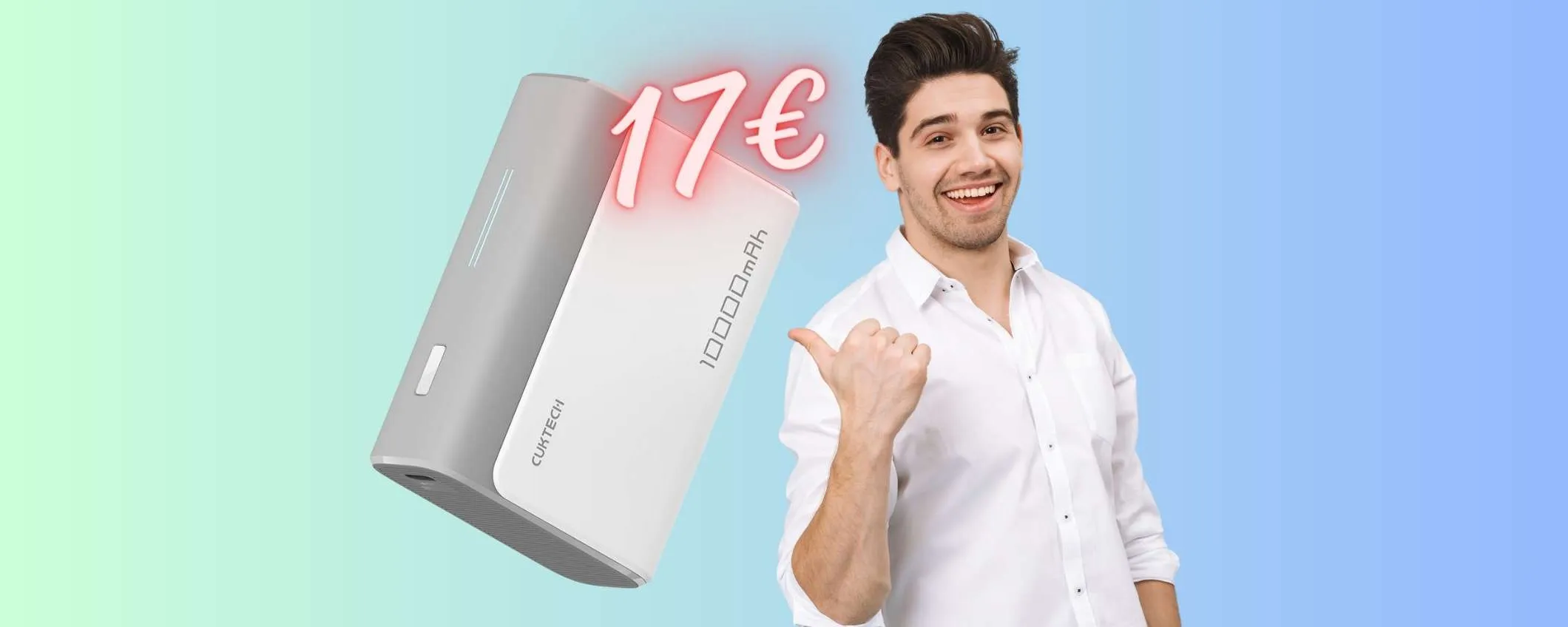 Mini Power Bank da 30W per una RICARICA VELOCISSIMA a soli 17€