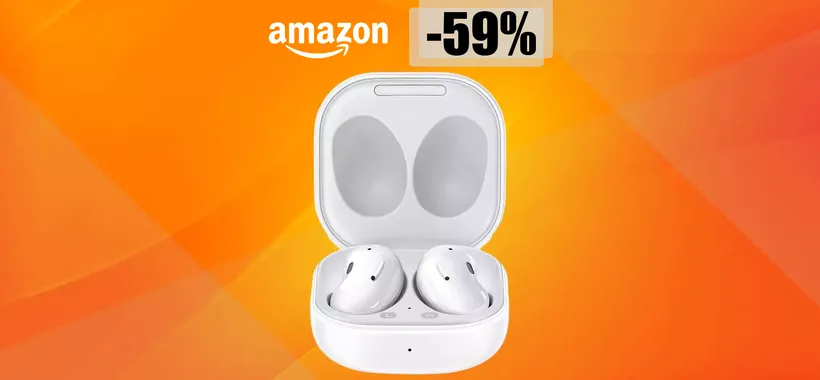 Samsung Galaxy Buds Live, l'offerta da NON PERDERE: ti bastano 69€