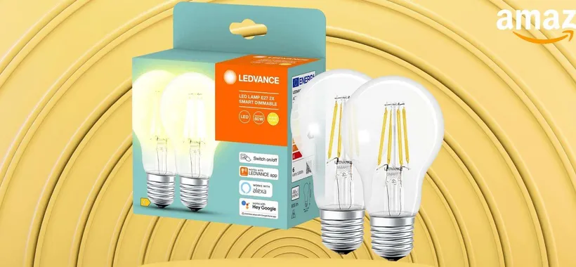 Lampadine SMART Alexa e Google dallo stile VINTAGE: 2 al prezzo di 1