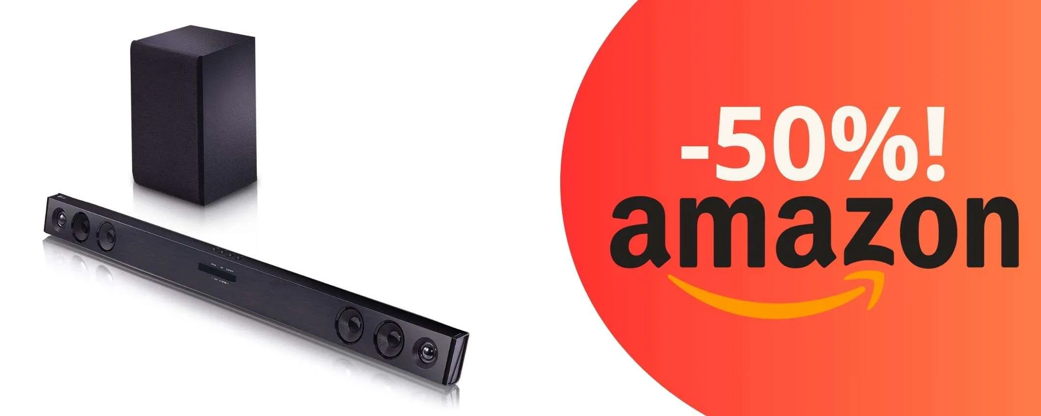 Non perdere l'occasione: Soundbar LG con Bluetooth e USB in sconto speciale!