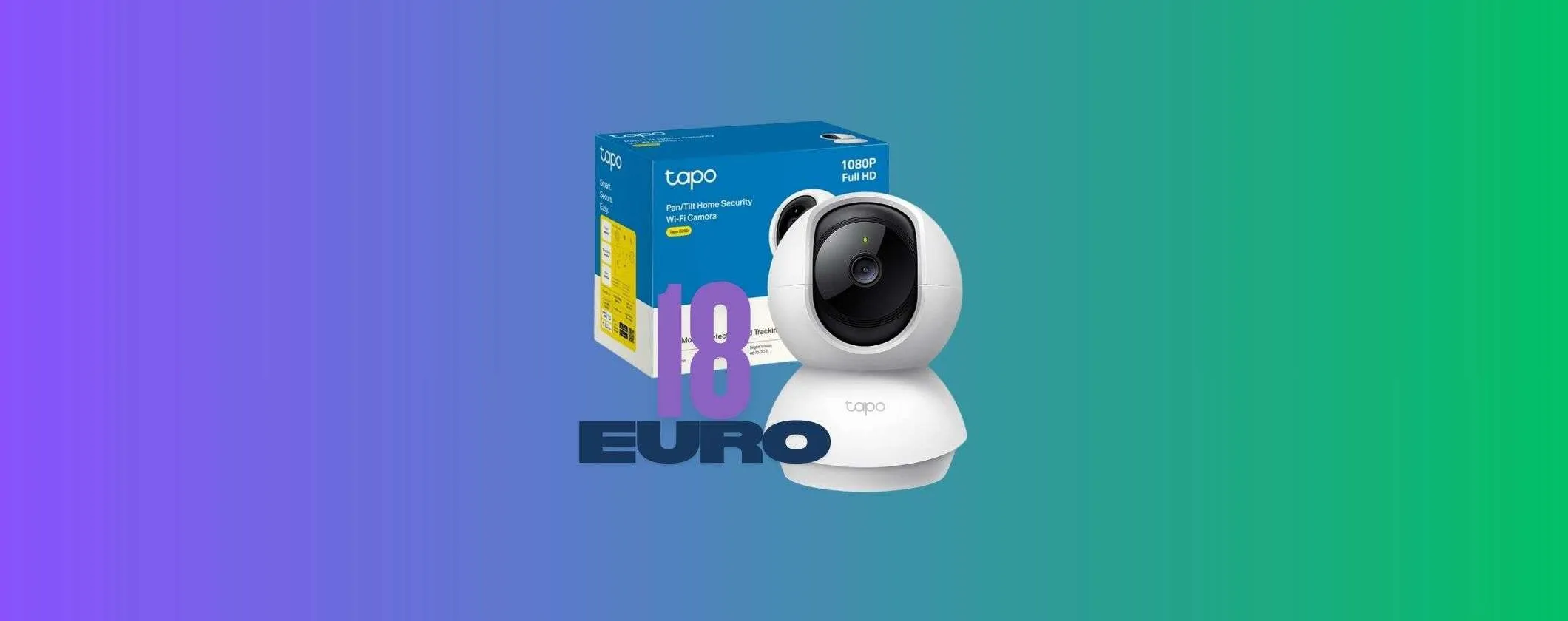 Telecamera Tapo C200 a soli 18€: è l'Offerta di Primavera Prime su Amazon