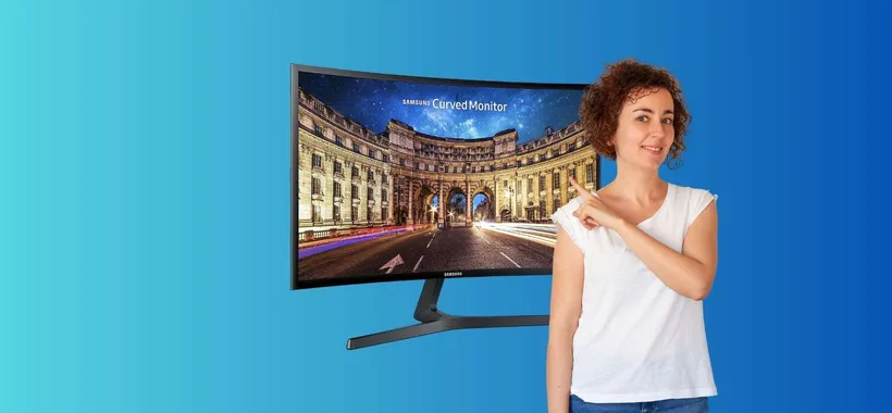 Samsung Monitor Curvo 24" a 89€ per il Black Friday
