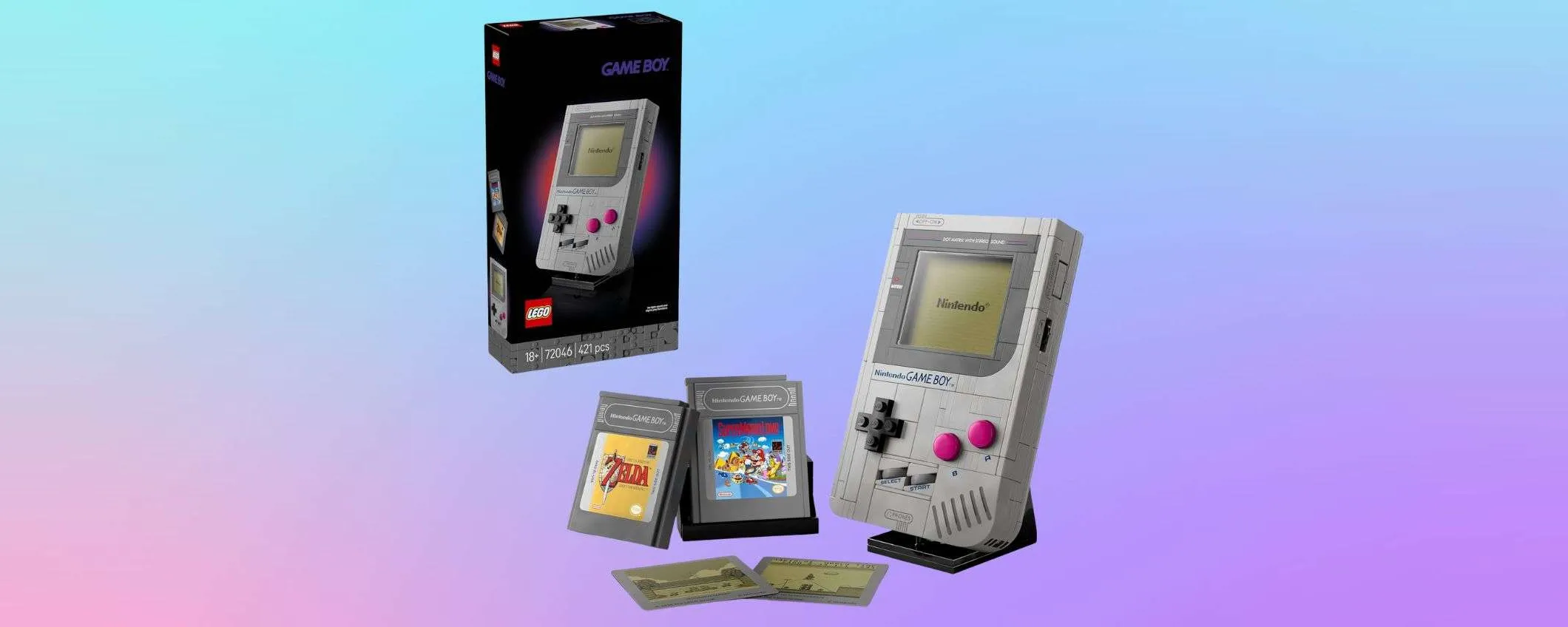 Collezionisti in festa: il LEGO Game Boy è disponibile oggi su Amazon