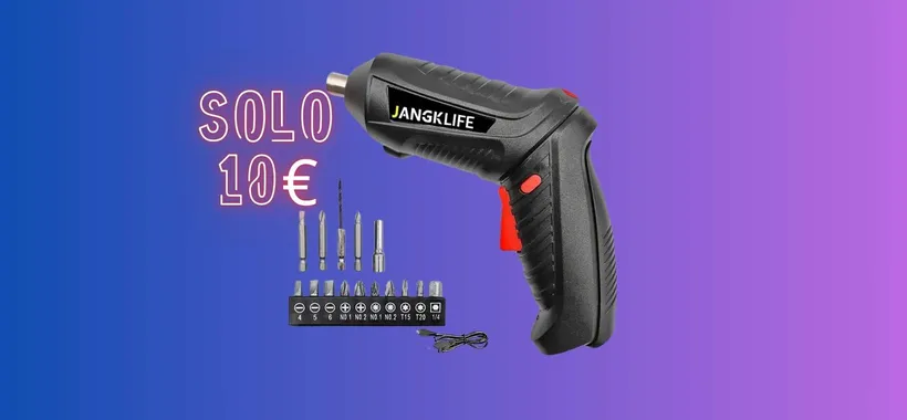 Avvitatore Elettrico Jangklife: il RE del FAI DA TE a soli 10€