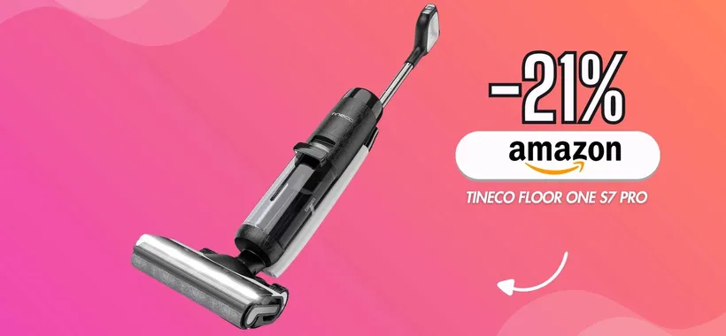 Quando Tineco FLOOR ONE S7 Pro ottimizza le pulizie (ora in sconto)