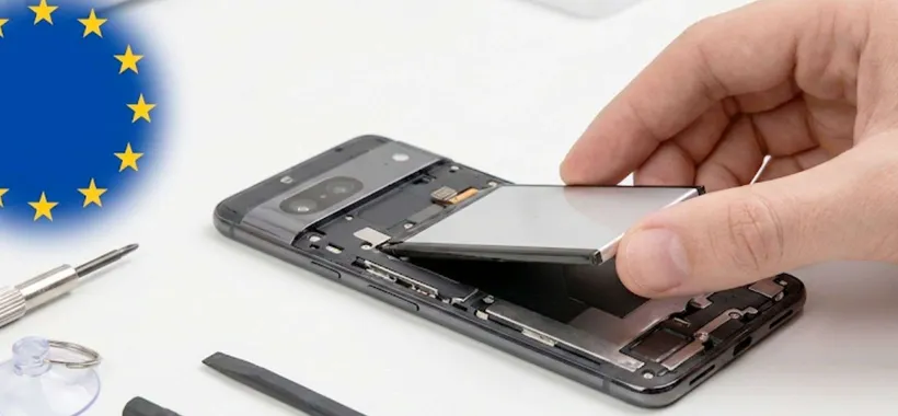Smartphone con batterie rimovibili obbligatorie in Europa: l'idea di Google