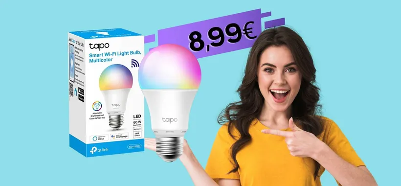 TP-Link: lampadina WiFi multicolore a 8,99€ su Amazon