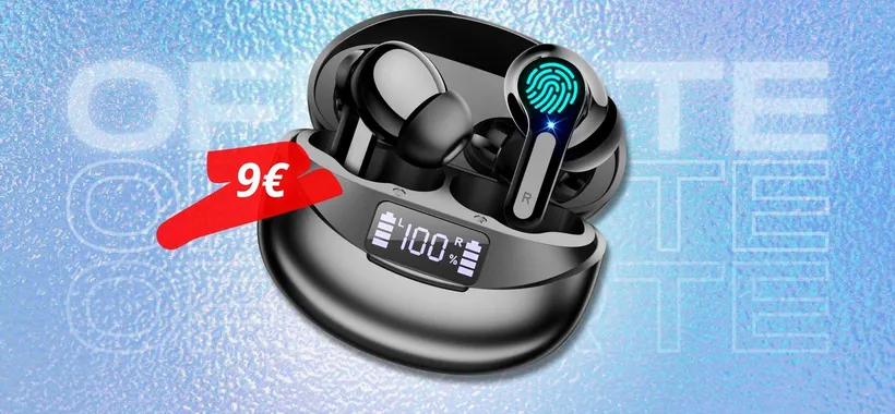 Auricolari Bluetooth 5.3 per soli 9€: un AFFARE senza precedenti