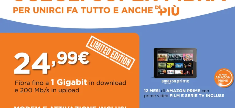 WINDTRE Super Fibra Limited anche ad Agosto!