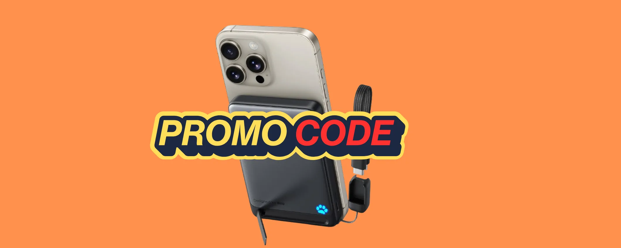 Power Bank Magnetico INIU: ricarica rapida in sconto