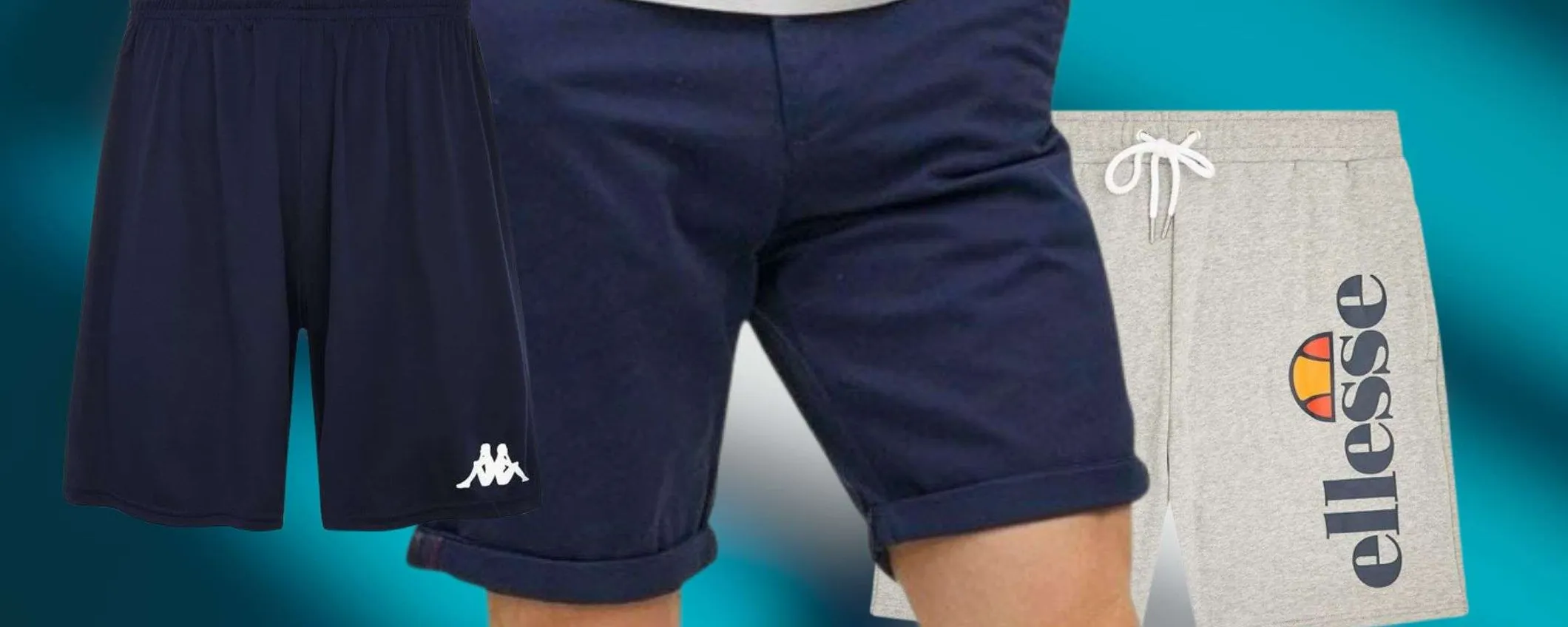 Pantaloncini da 9,99€ su Amazon: tanti modelli firmati in SVENDITA estiva