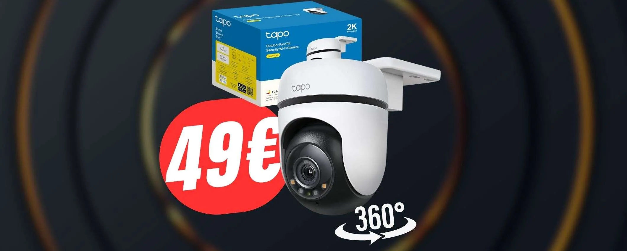 Sorveglia la tua casa a 360° con soli 49€ grazie alla TELECAMERA in OFFERTA!