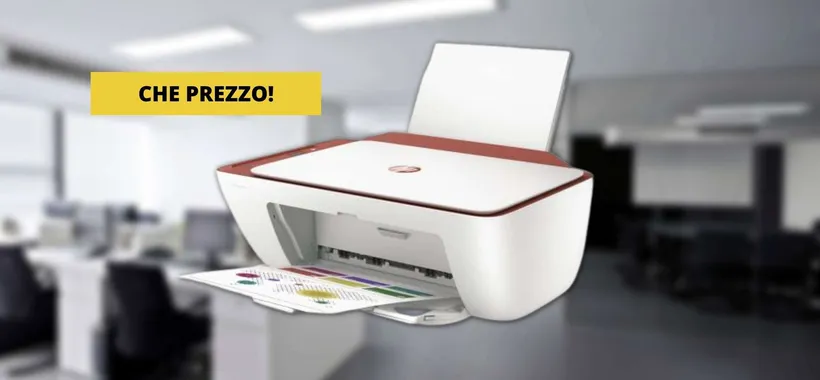 Stampante multifunzione HP DeskJet 2723e: prezzo bomba, tua a meno di 40€