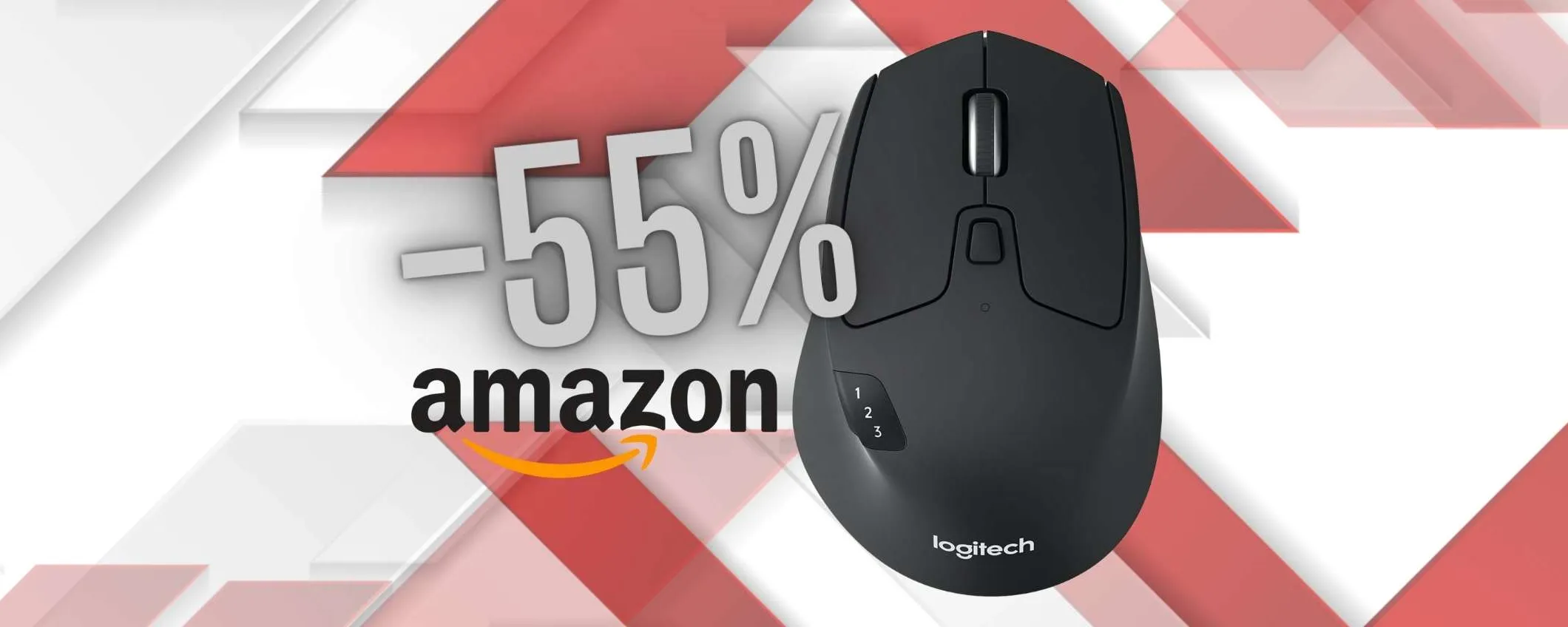 Logitech M720 Triathlon: mouse wireless multidispositivo con 6 tasti programmabili
