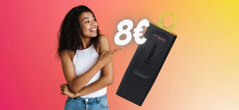 Chiavetta USB Kingston DataTraveler Exodia da 128GB tua a 8€ (-55%)