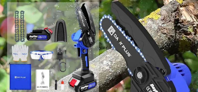 Una motosega wireless STRAORDINARIA a 43€ (kit con 2 batterie incluso)