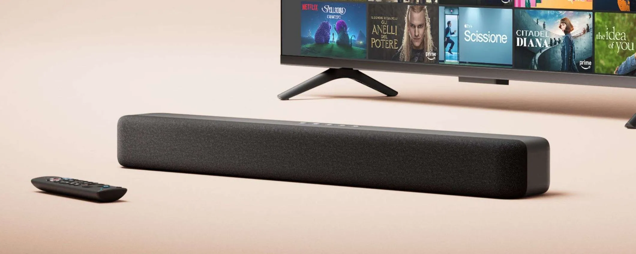 Fire Tv Soundbar e Plus in Italia: già su Amazon a prezzo super allettante